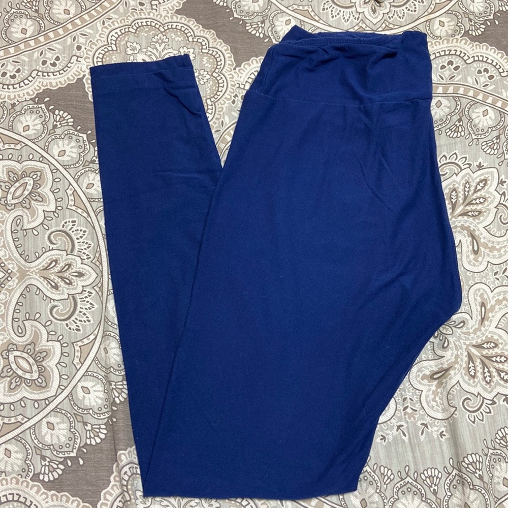 LuLaRoe navy leggings
